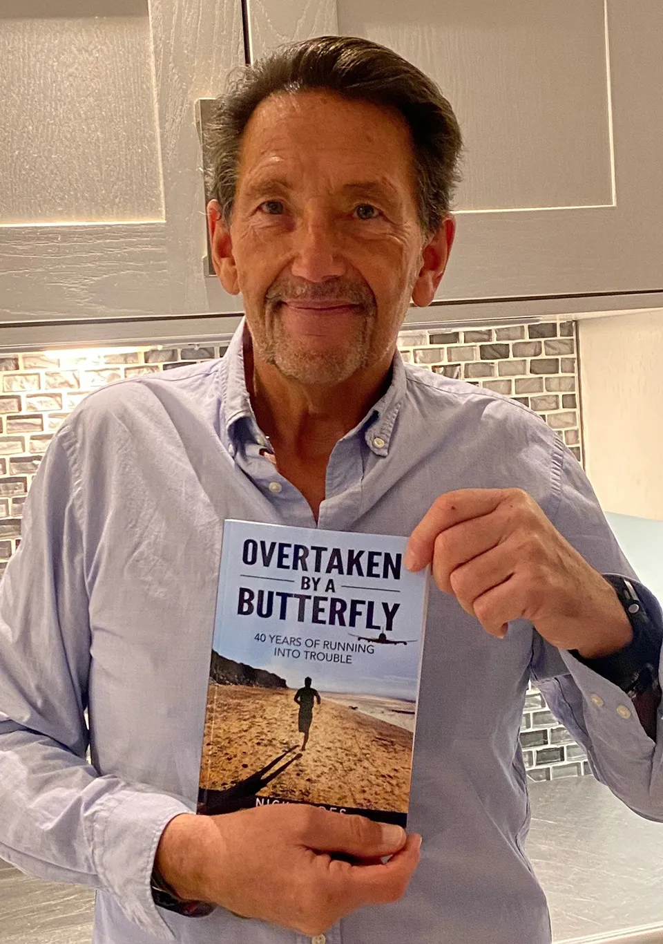 Nick with book